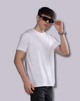 Snow White Round Neck | 100%cotton