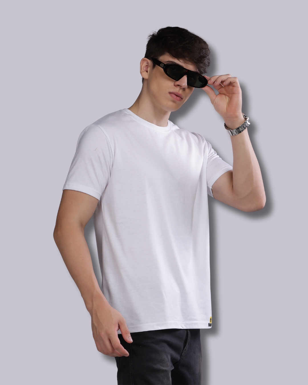 Snow White Round Neck | 100%cotton