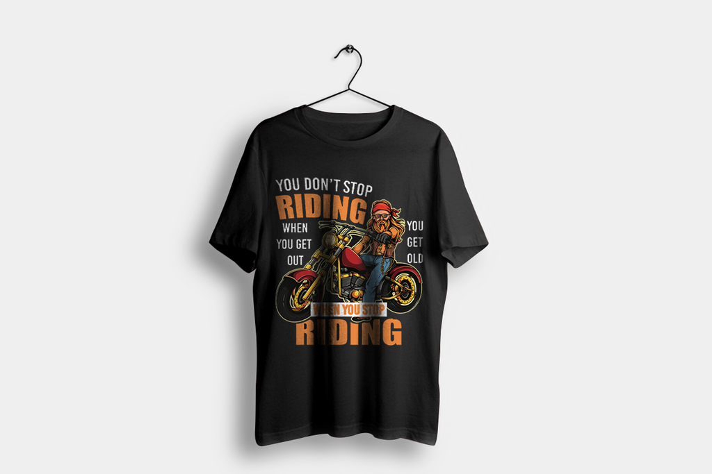 You Get old When you stop Riding