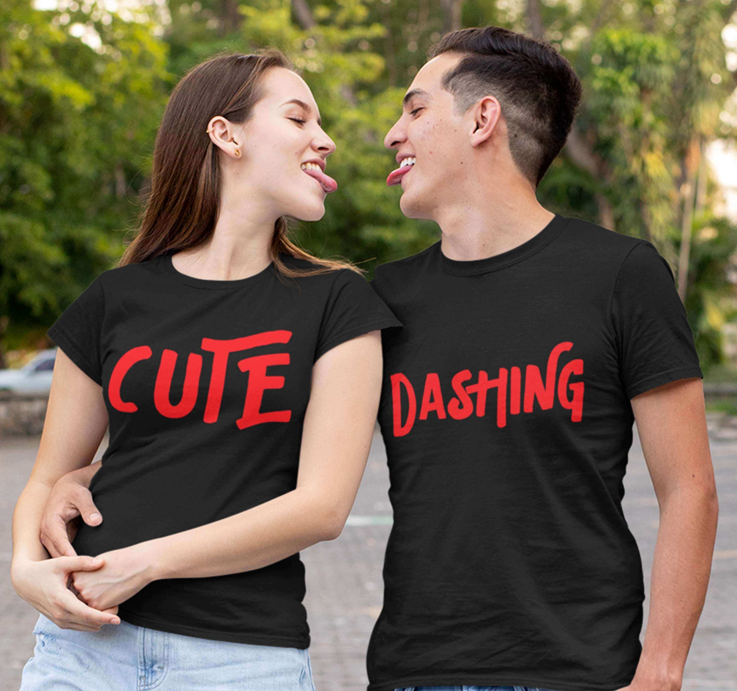 Cute & Dashing Couple T-shirt