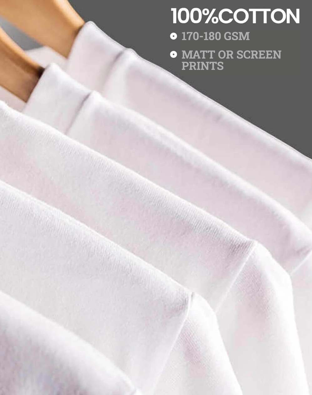 Classic Round Neck - Pack Of 6 | 100% cotton