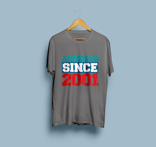 Awesome Since 2001 T-Shirt