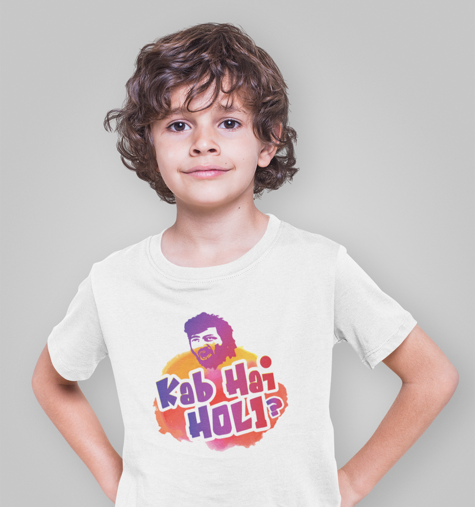 Kab hai Holi Boy T-Shirt